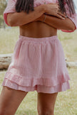 Jupe short bohème