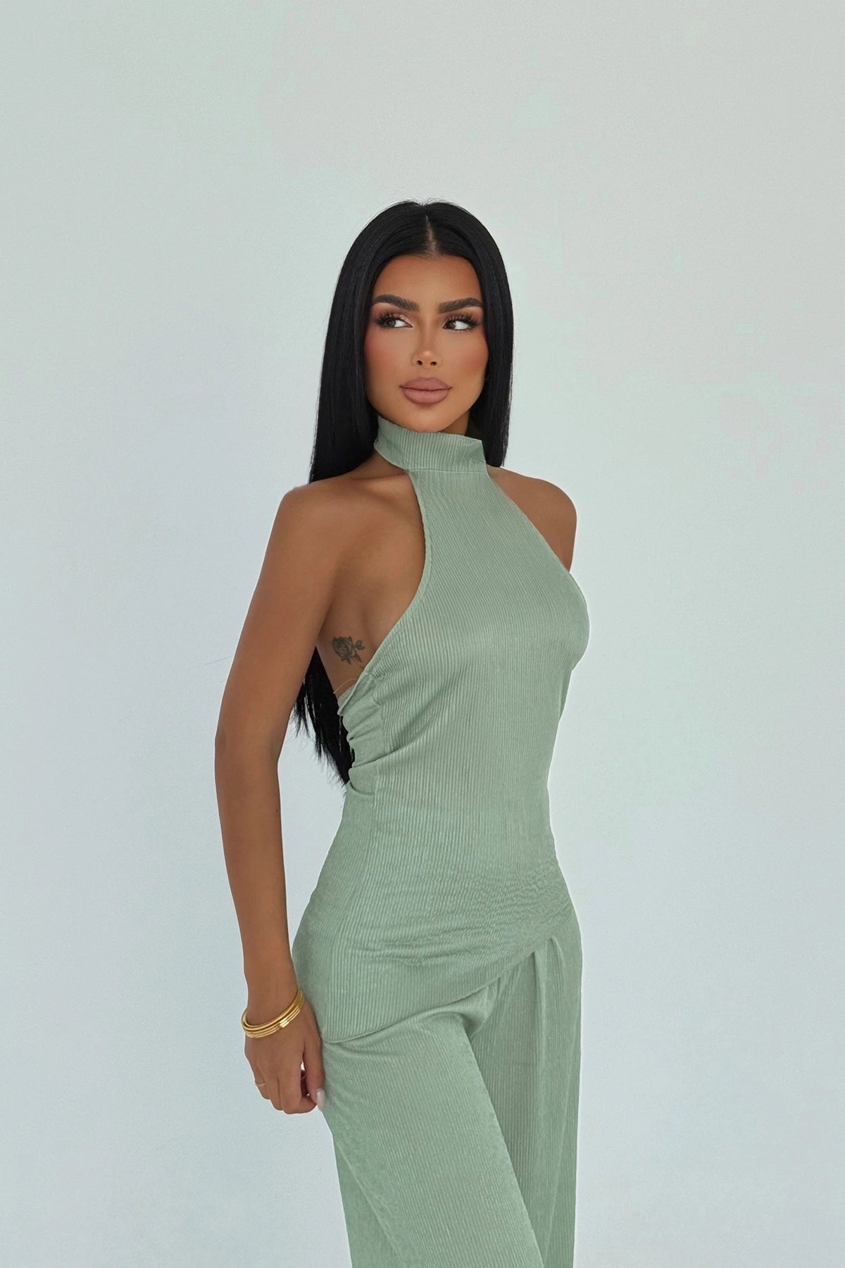 Ensemble Élégant Vert
