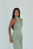 Ensemble Élégant Vert