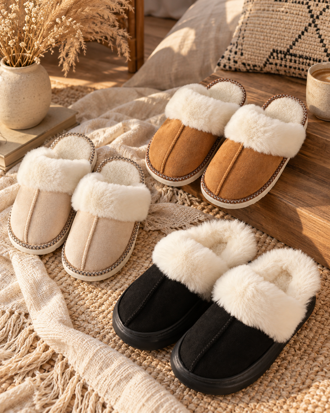 Chaussons Fourrés