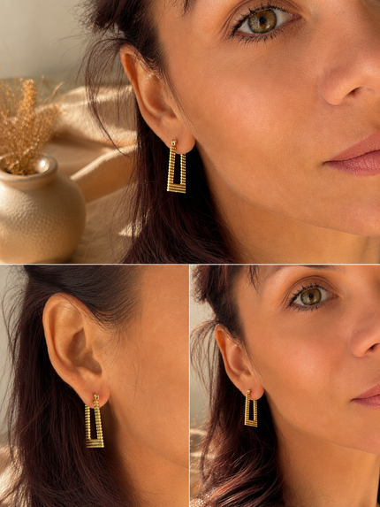 Boucles Carré d'or