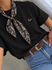 T-Shirt foulard