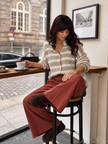 Cardigan à Rayure