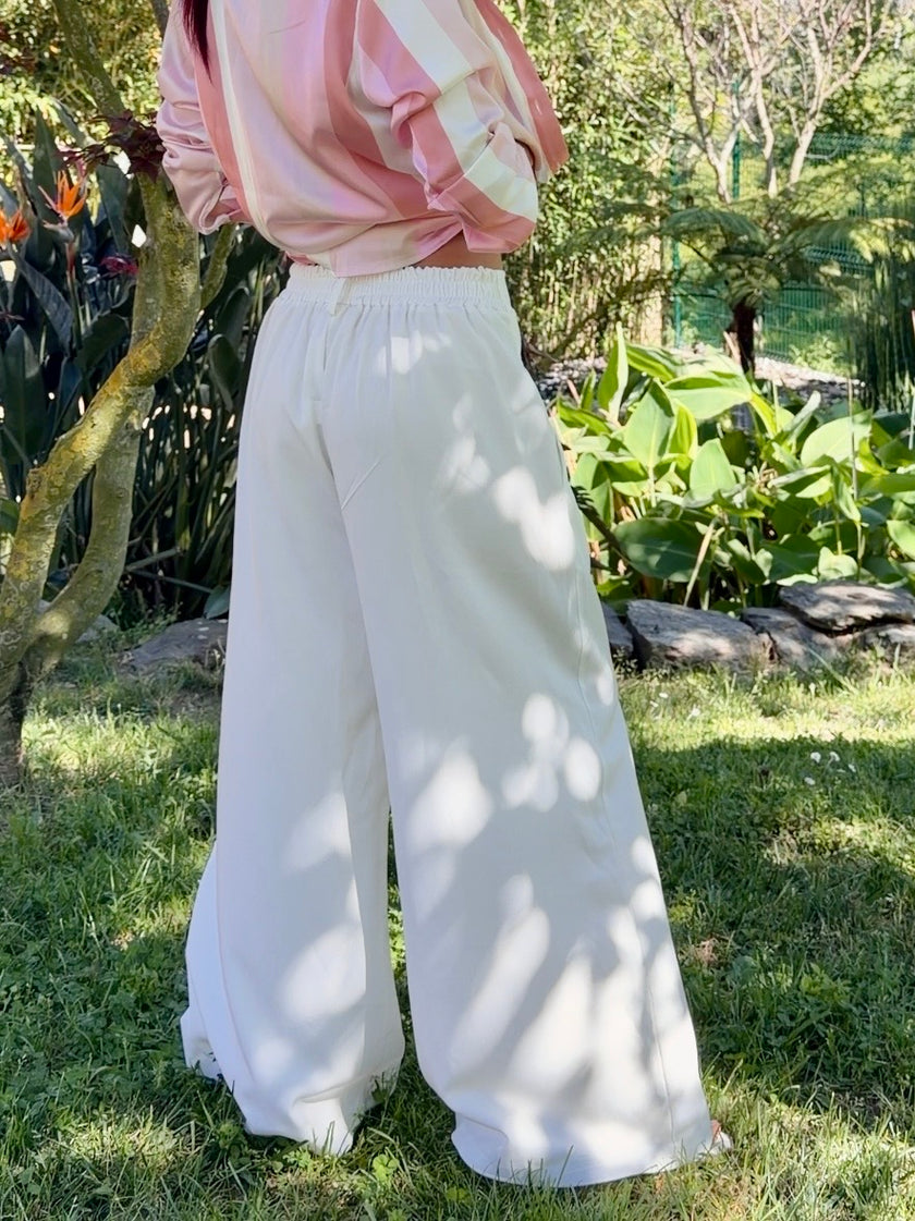 Pantalon Palazzo avec ceinture 💫