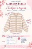 Cardigan à Rayure