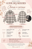 Chemise à carreaux Oversize effet flanelle