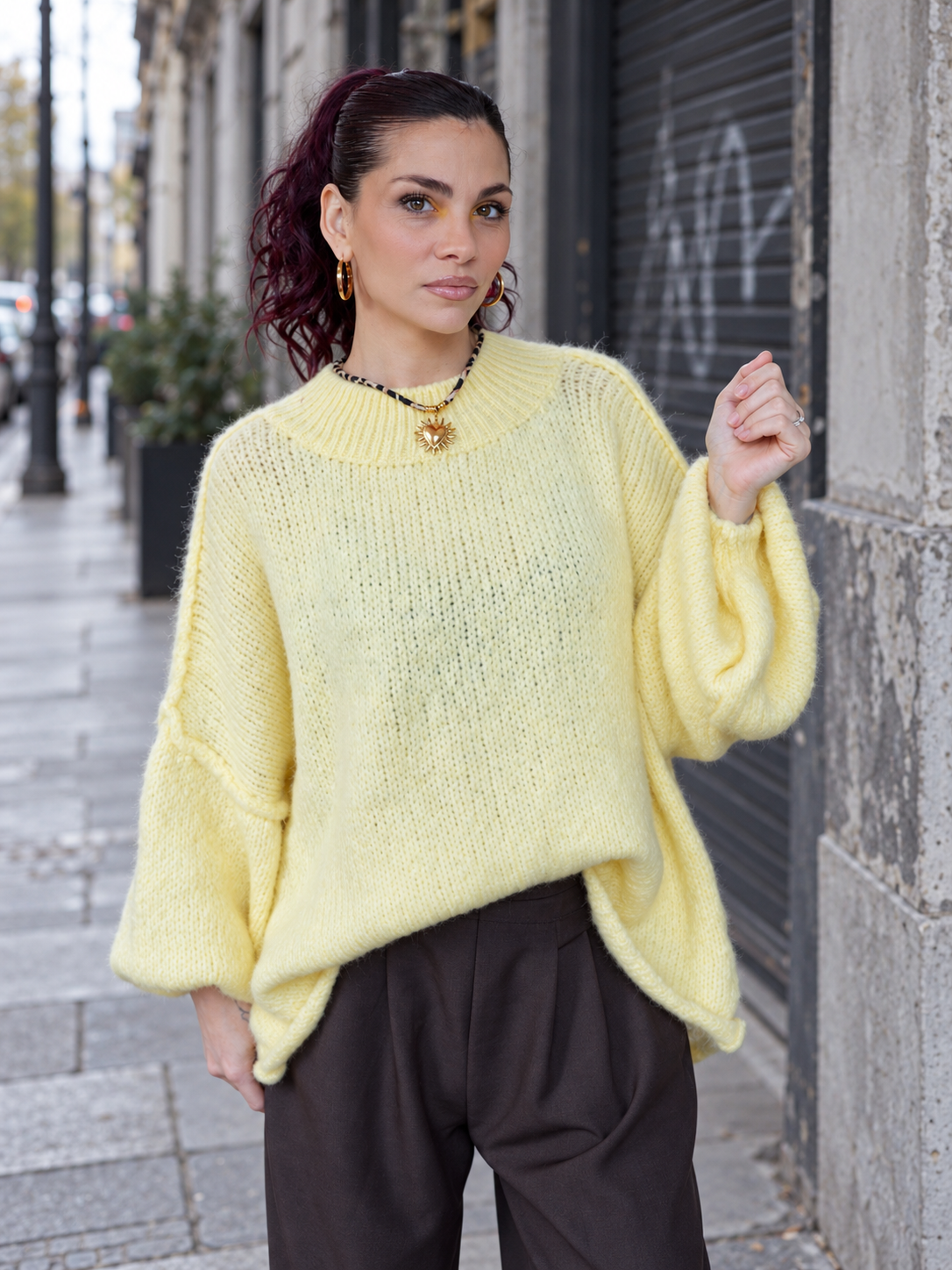 Pull oversize