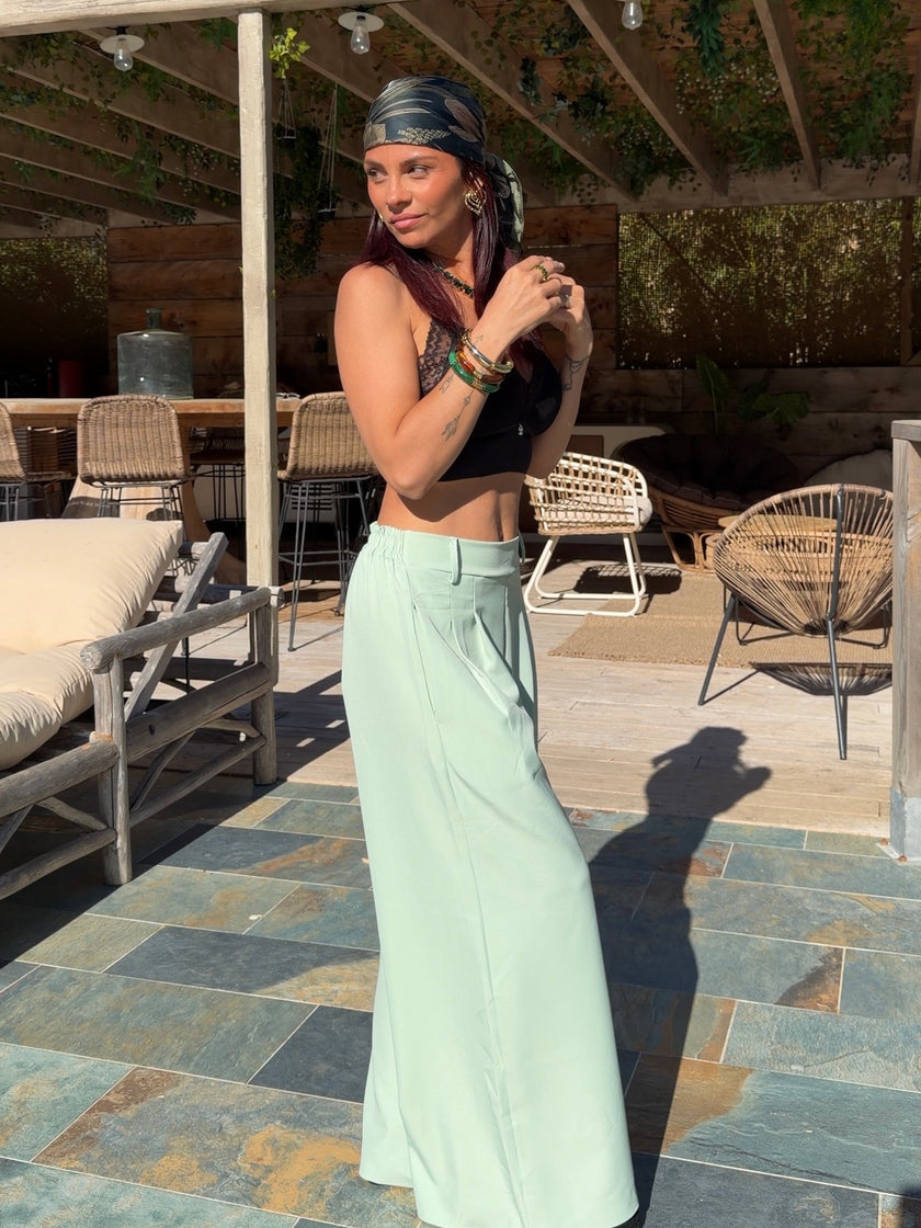 Pantalon Palazzo avec ceinture 💫