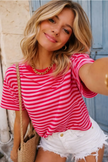 Tee Shirt à Rayures