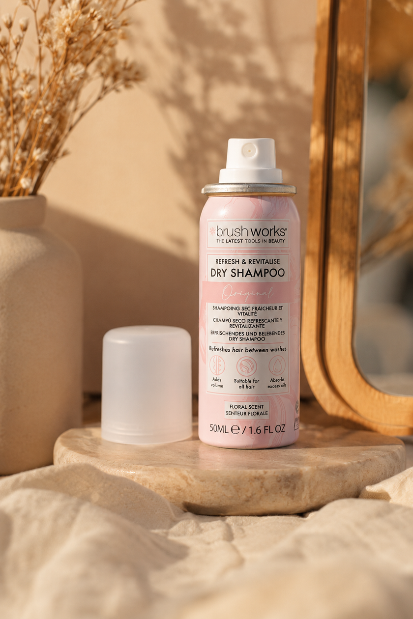 Shampooing sec floral