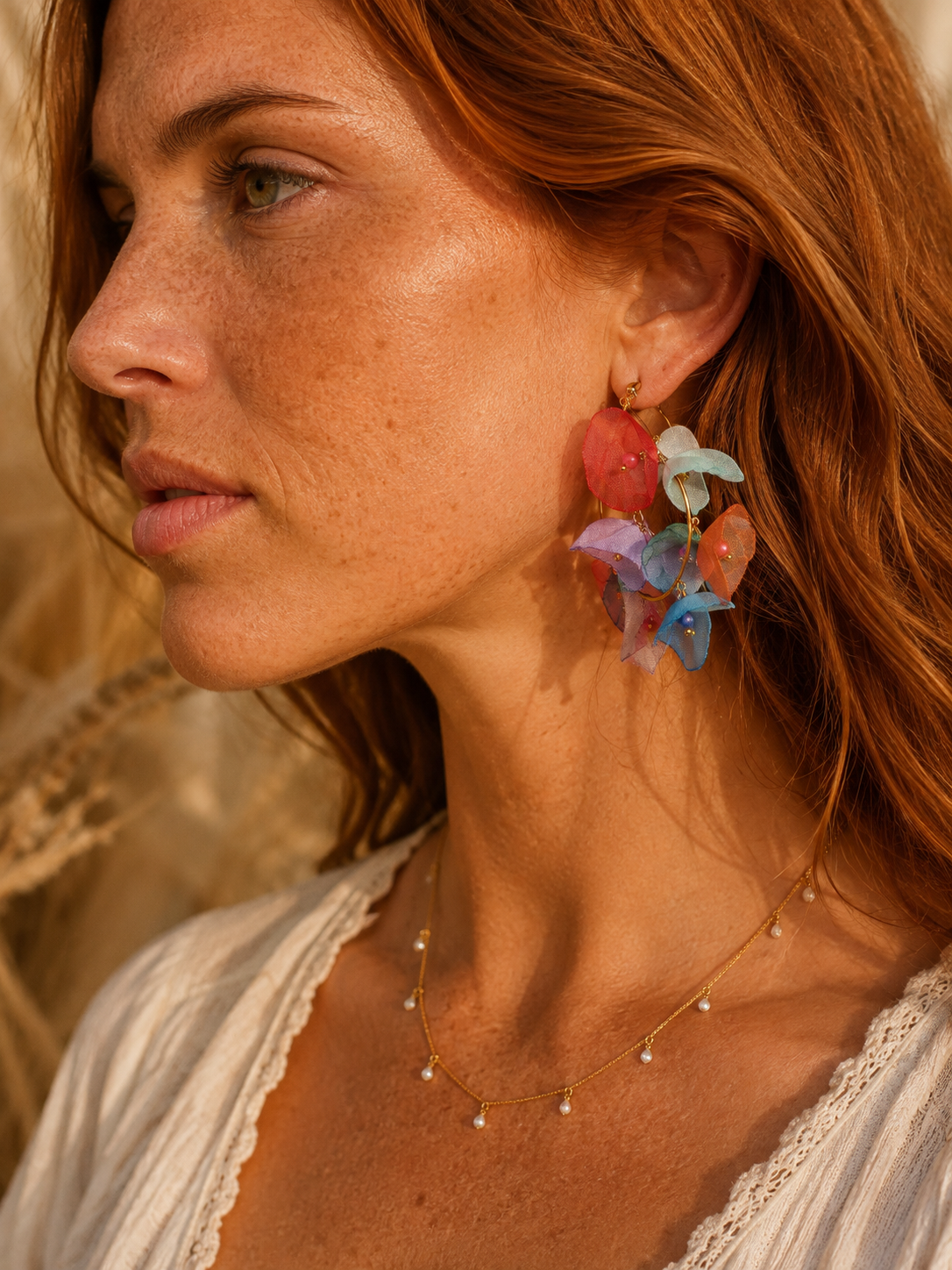 Boucles Color pétale