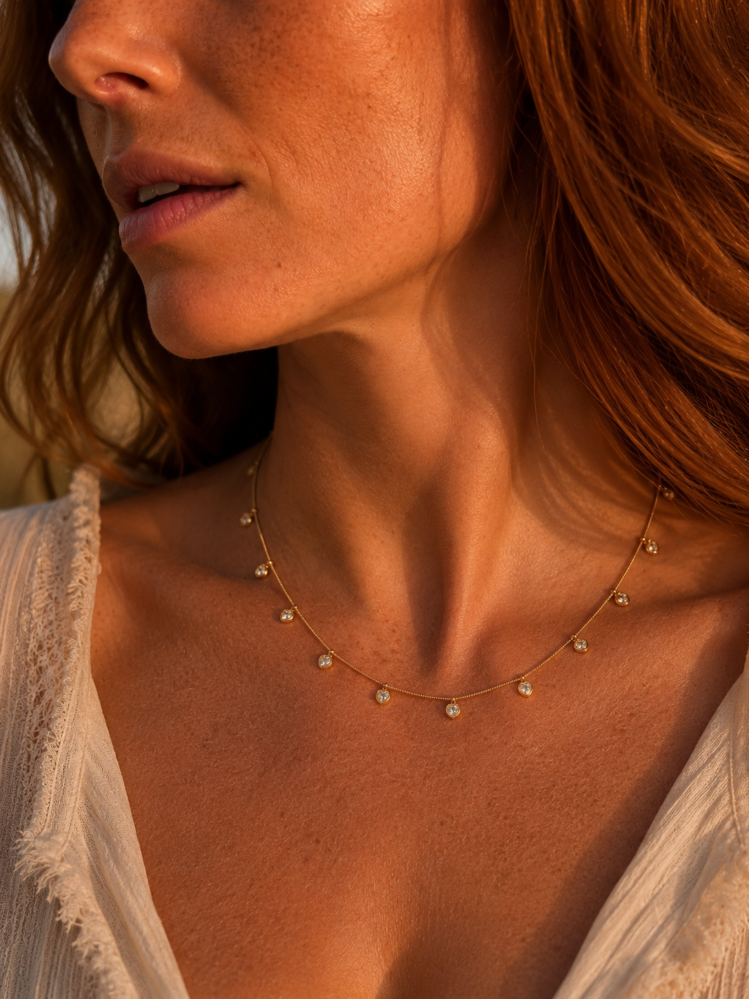 Collier Pluie de Diamants