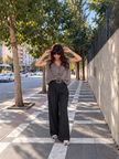 Pantalon Palazzo avec ceinture 💫