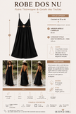 Robe dos nu