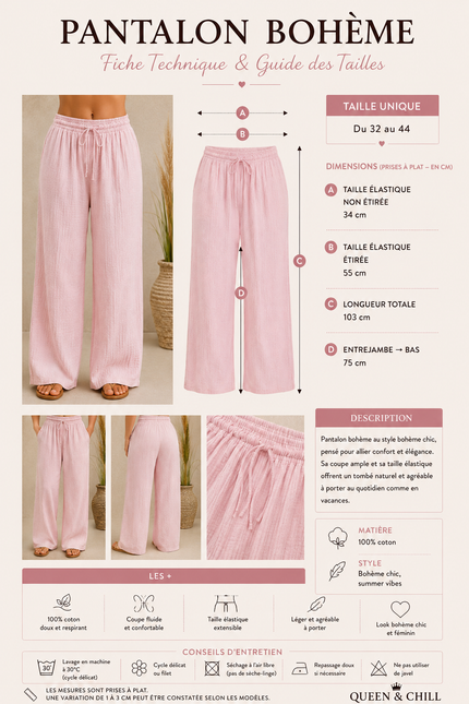 Pantalon bohème