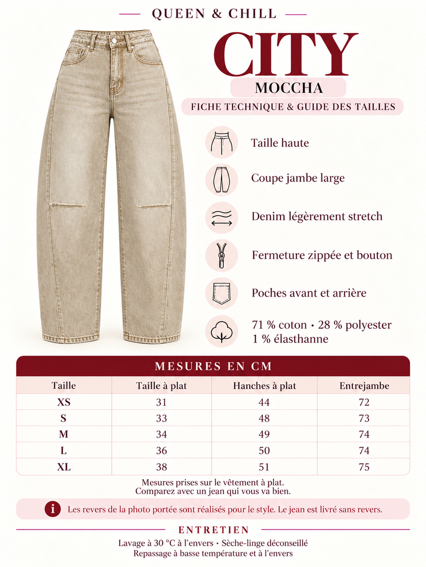 Jean city Mocha
