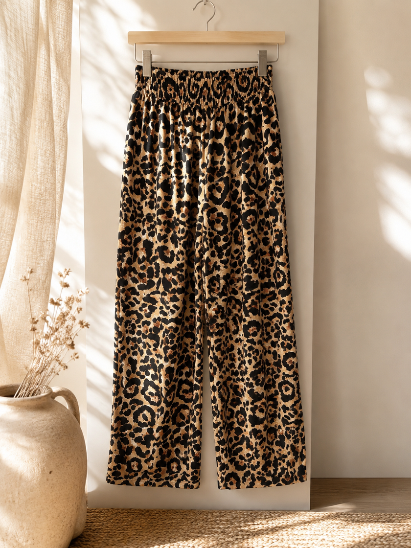 SECONDE MAIN : Pantalon léopard S