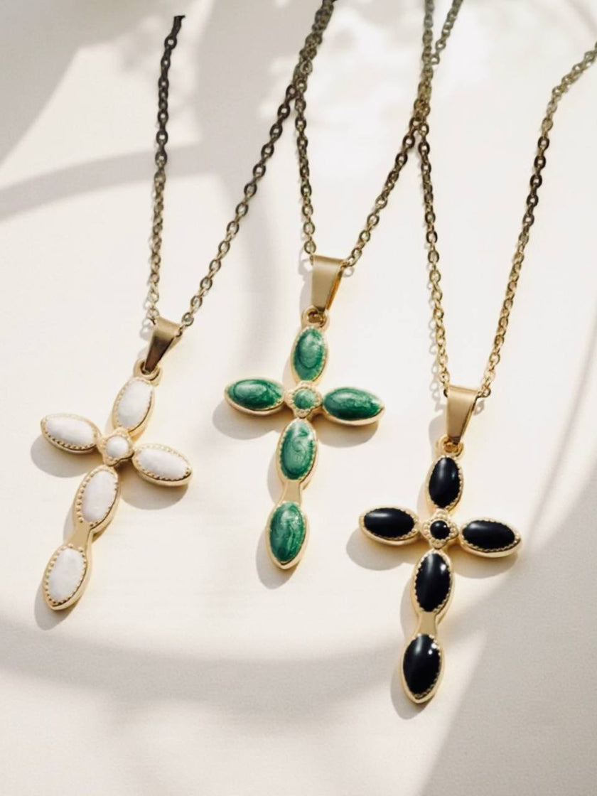 Collier croix