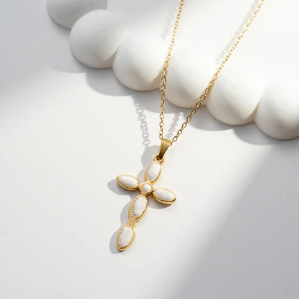 Collier croix