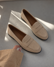 Mocassins en suédine CHARLIE
