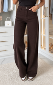 Jean Flare Chocolat