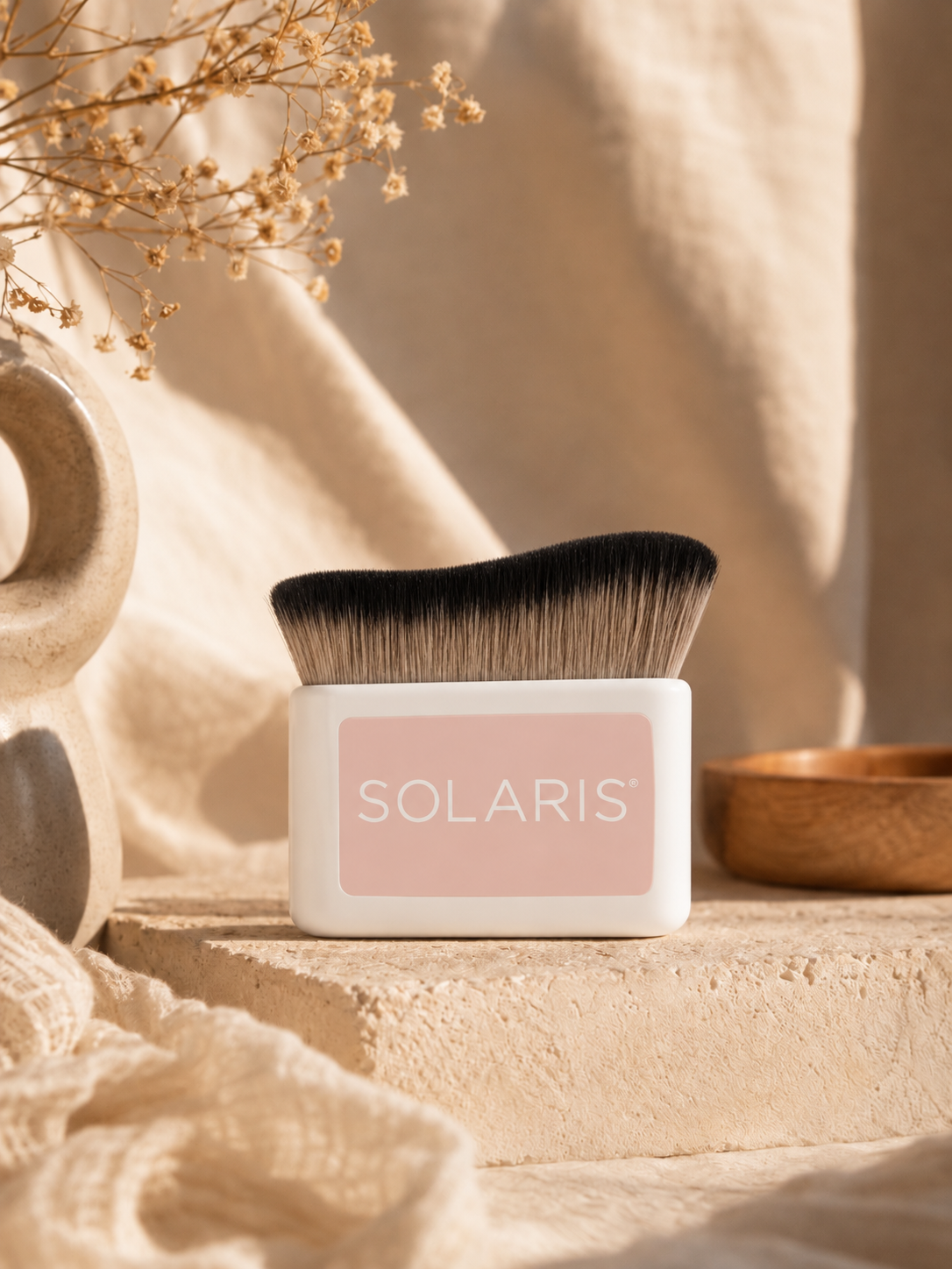 Pinceau anti traces auto-bronzant