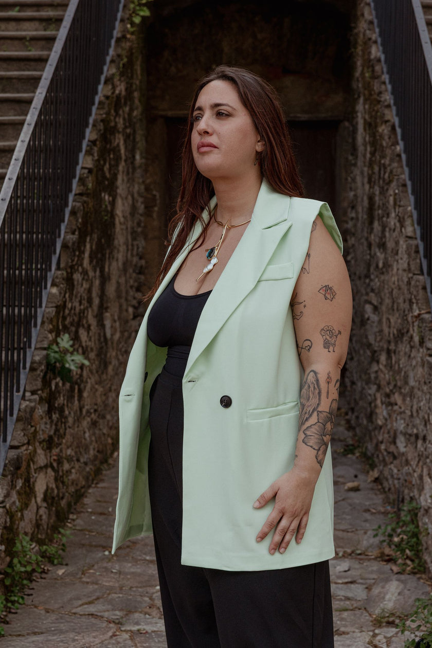 Blazer sans manche
