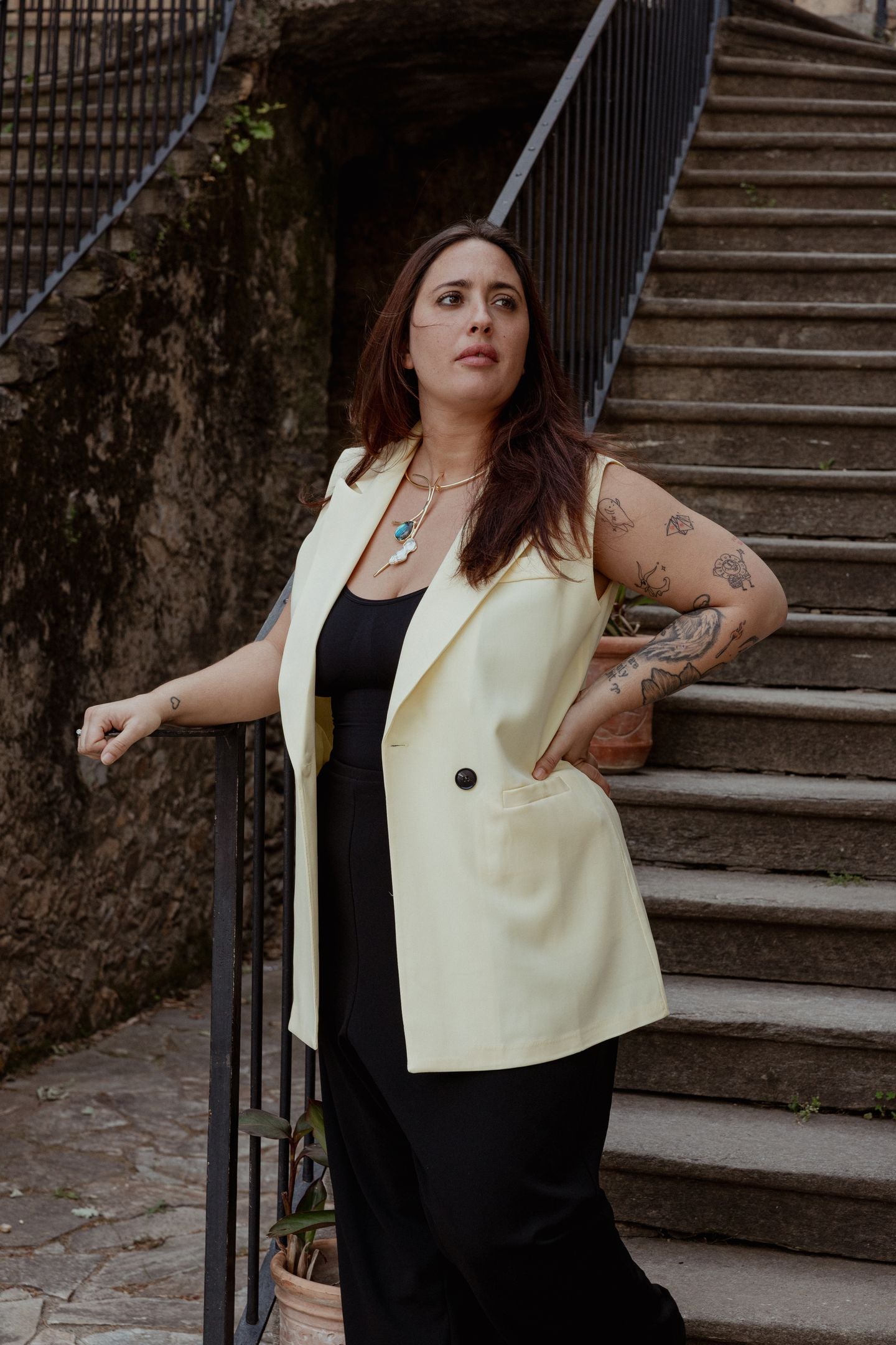 Blazer sans manche