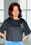 Seconde Main : T-SHIRT CROP TOP S
