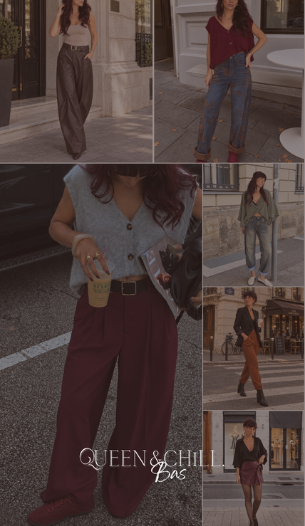 Jeans, pantalons et jupes femme – Queen & Chill